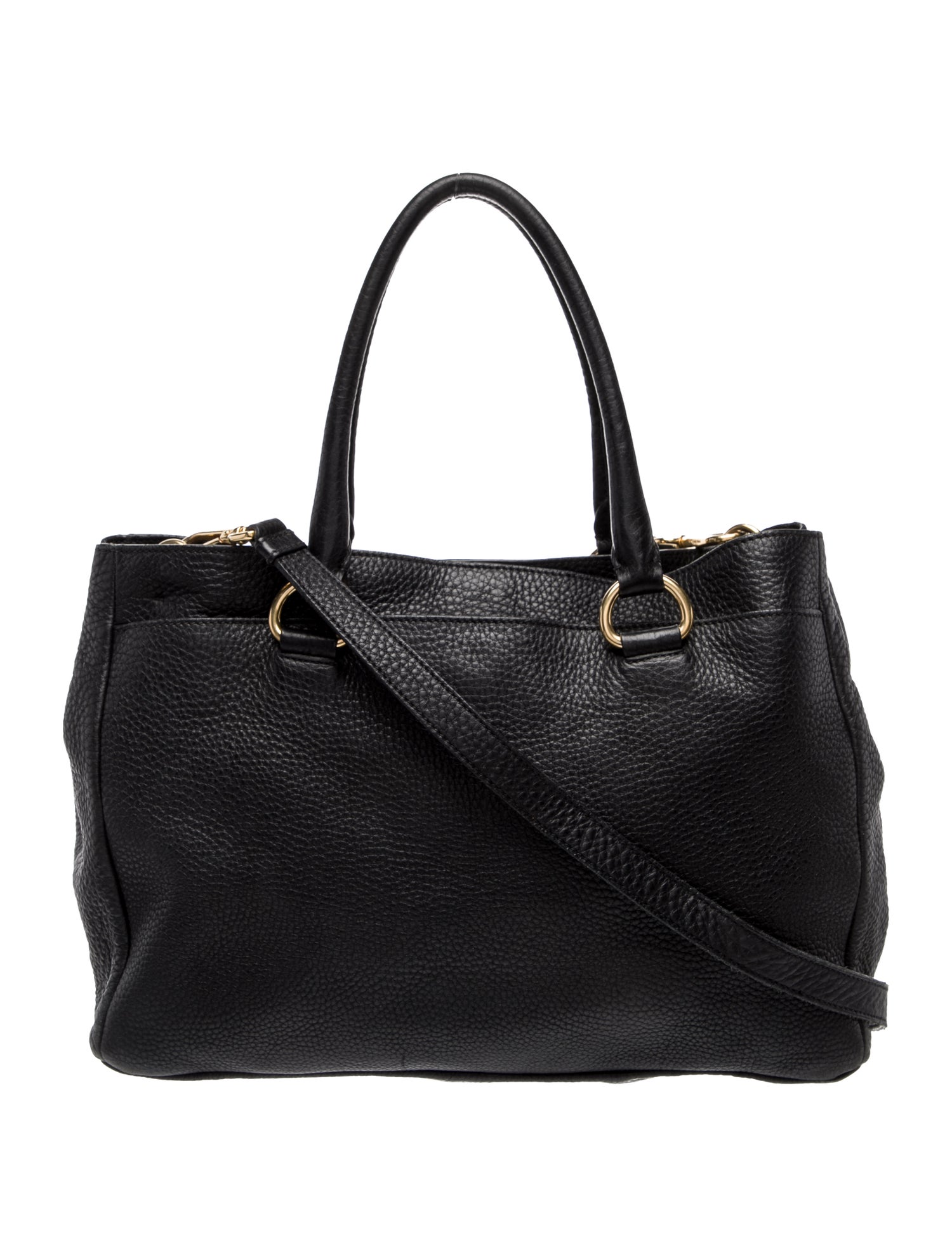 Prada Vitello Daino Leather Top Handle Bag